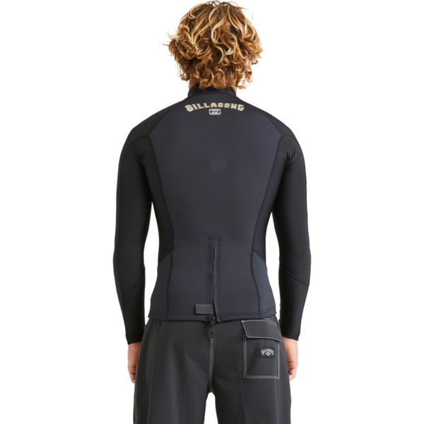 2026 Billabong Mens Absolute 1mm Poly Lite Jacket ABYW800128 - Black